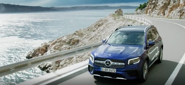 Mercedes GLB 2019: il video