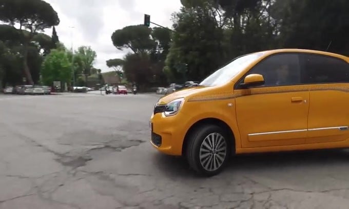 Nuova Renault Twingo: Street Art romana VIDEO