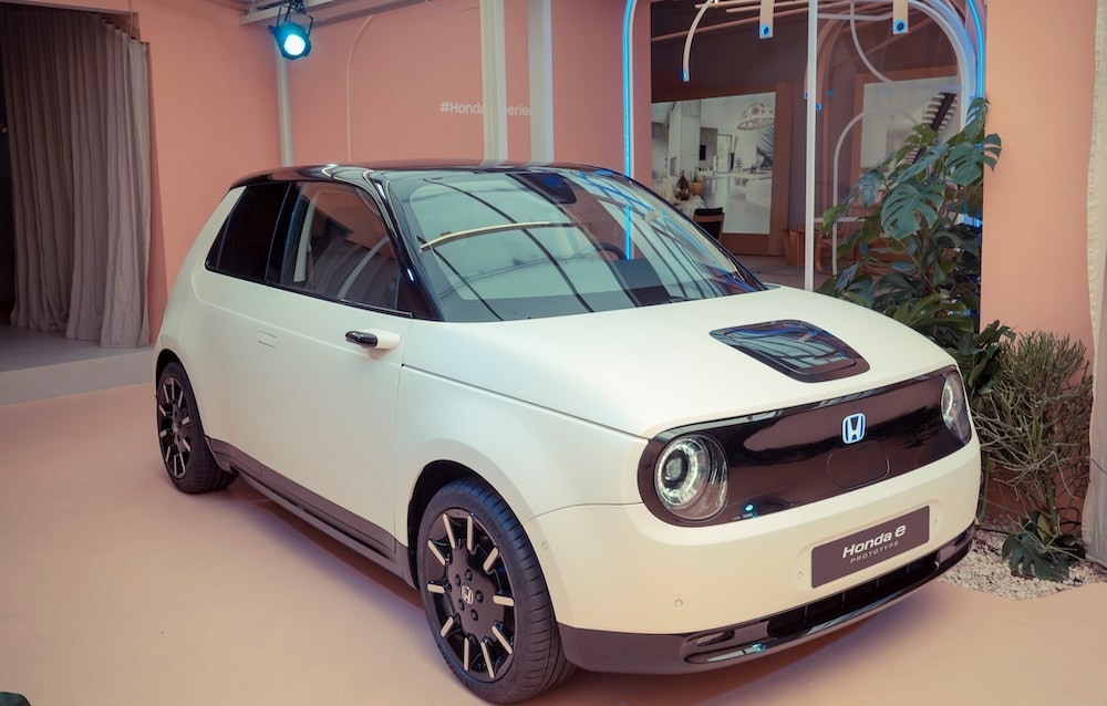 Honda E, rivela la tecnica: batteria da 35 kWh
