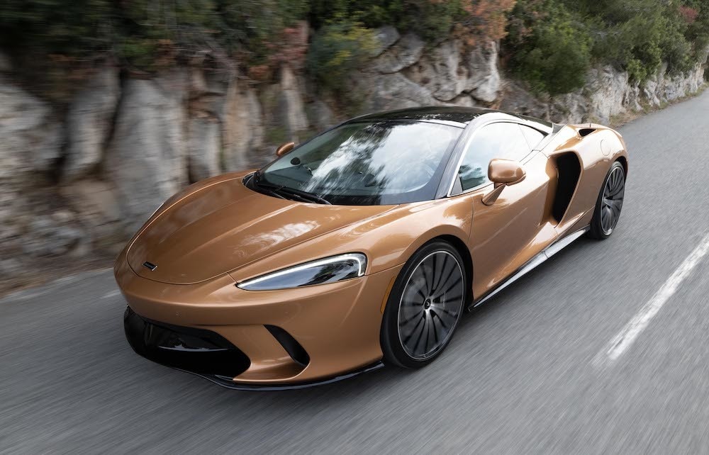 McLaren GT, prima uscita al Salone di Parco Valentino
