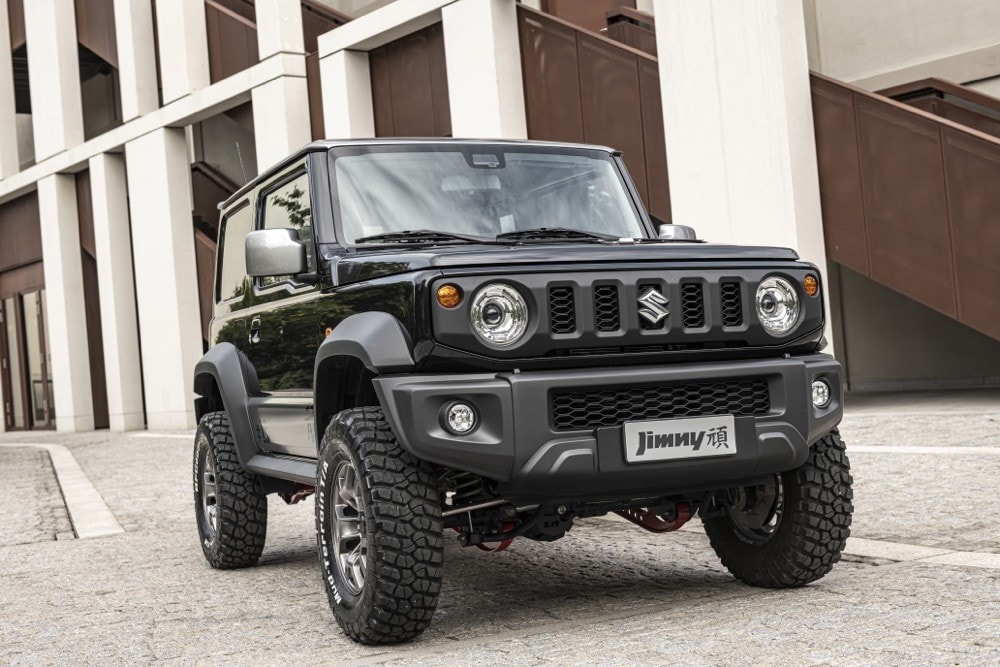 Suzuki Jimny Gan, prove di off-road estremo al Parco del Valentino