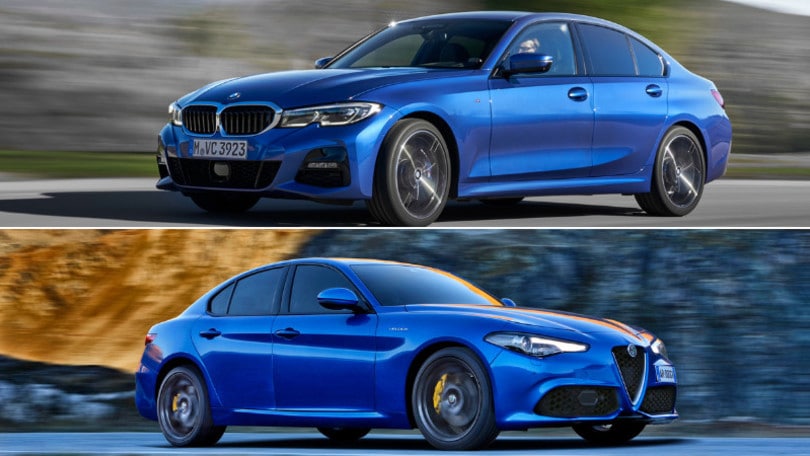 Su Auto in edicola: BMW Serie 3 contro Alfa Romeo Giulia