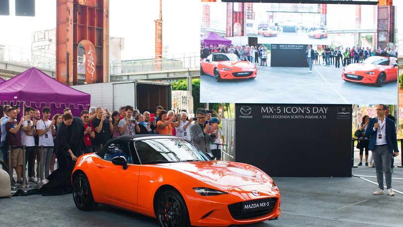Mazda MX-5, 30th anniversary edition al Parco Valentino