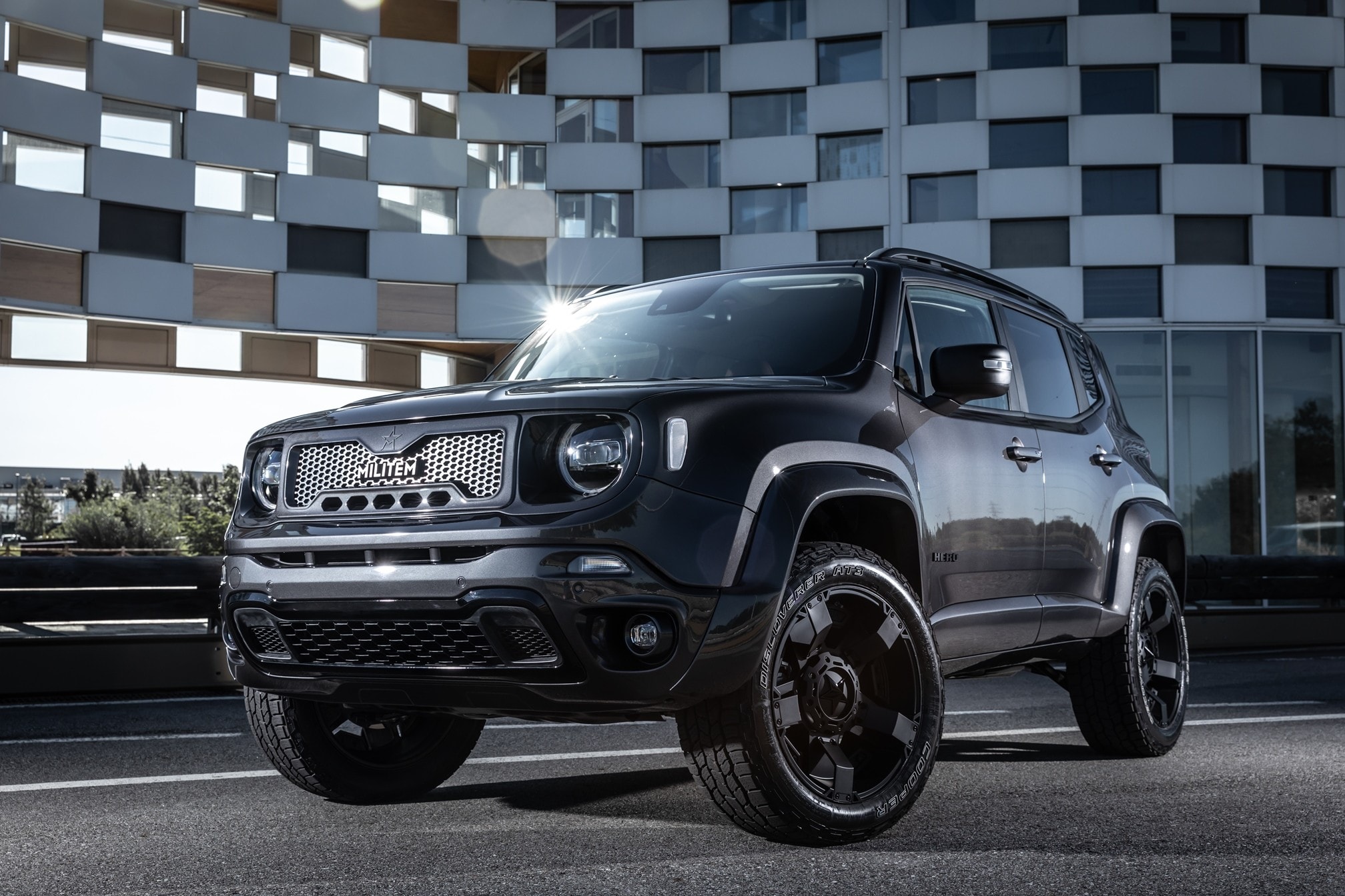 Militem Hero, la super Jeep Renegade personalizzata
