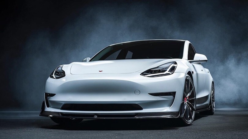 Tesla Model 3, Vorsteiner firma il tuning