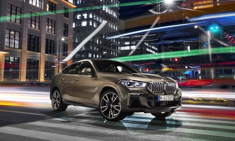 Nuova BMW X6, Doppio Rene da effetto speciale