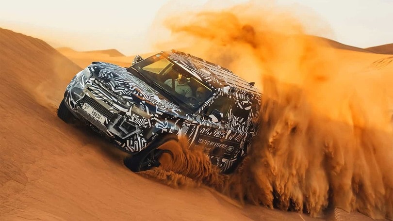 Land Rover Defender 2020, la prova della Croce Rossa