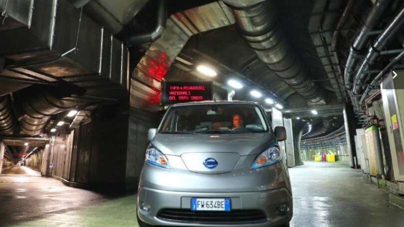 Nissan e-NV200 Evalia al Gran Sasso, le FOTO