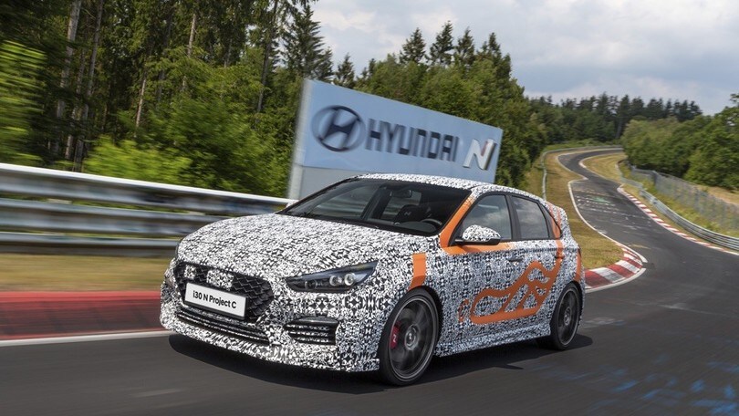 Hyundai i30 N Project C, alleggerita a Francoforte