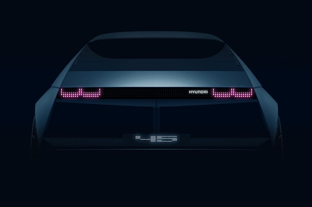 Hyundai 45 Concept, un elettrico vintage prepara il futuro