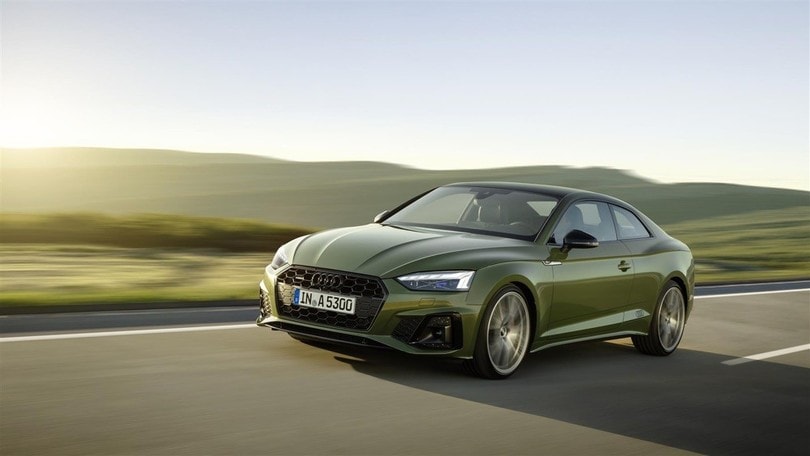 Audi A5 restyling, arrivano mild-hybrid e infotainment MIB 3