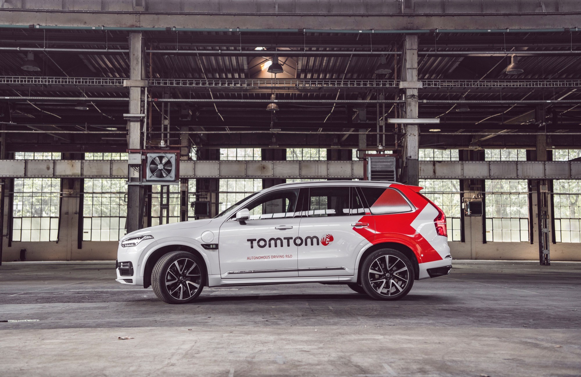 TomTom, il prototipo a guida autonoma a Francoforte