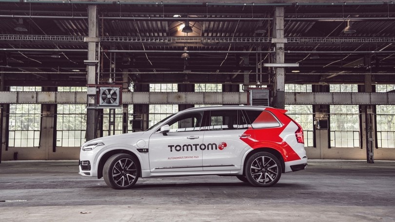 TomTom, il prototipo a guida autonoma a Francoforte