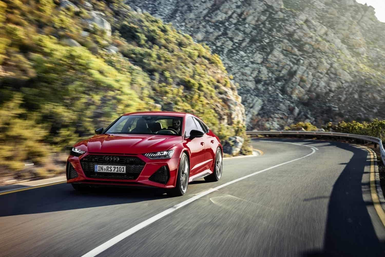 Audi RS 7 Sportback, coupé a 5 porte da 600 cavalli