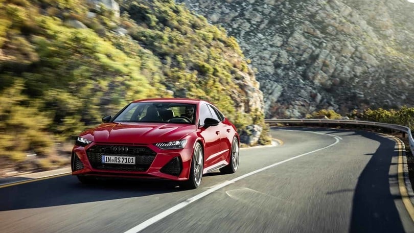 Audi RS 7 Sportback, coupé a 5 porte da 600 cavalli