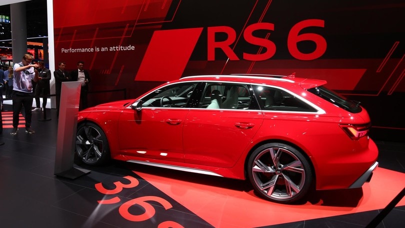 Audi RS 6 Avant a Francoforte: LE FOTO