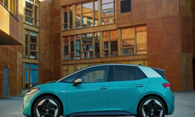 Volkswagen ID.3 al Salone di Francoforte 2019: VIDEO