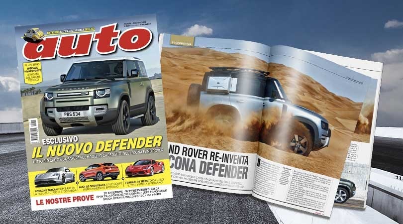 Il nuovo numero di Auto è in edicola dal 14 settembre