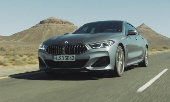 Salone di Francoforte 2019, BMW Serie 8 Gran Coupé: VIDEO
