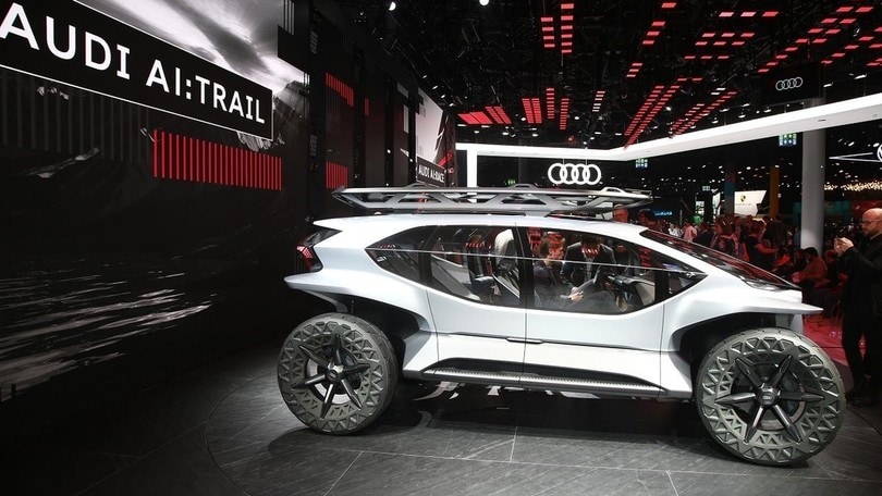 Audi AI:TRAIL quattro, off-road del futuro a Francoforte