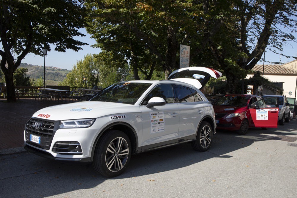 Audi Q5 55 TFSI e quattro all'Ecorally: FOTO
