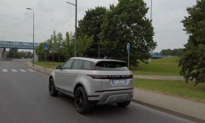 Range Rover Evoque, test: VIDEO