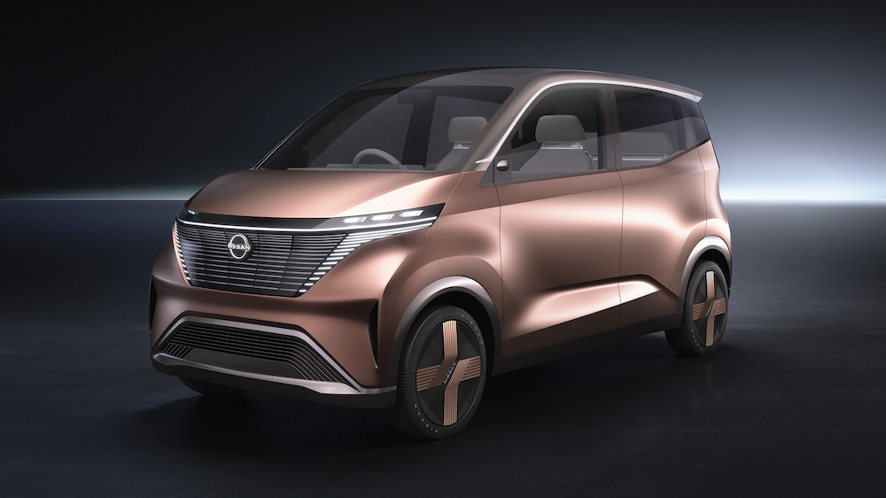 Nissan IMk concept, l'elettrico ultracompatto a Tokyo