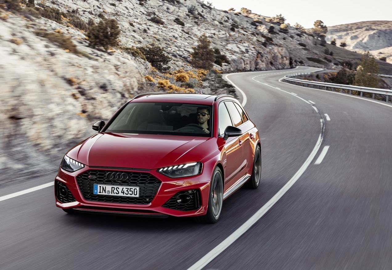 Audi RS4 Avant restyling, tutto un altro volto