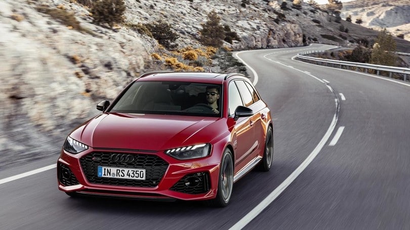 Audi RS4 Avant restyling, tutto un altro volto