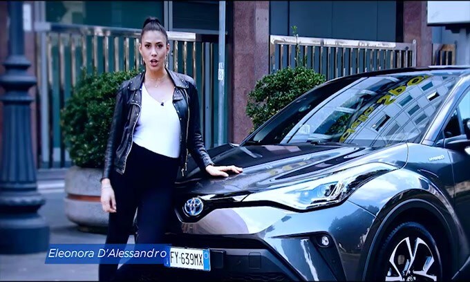 Nuovo Toyota C-HR Hybrid al test drive di Vallelunga