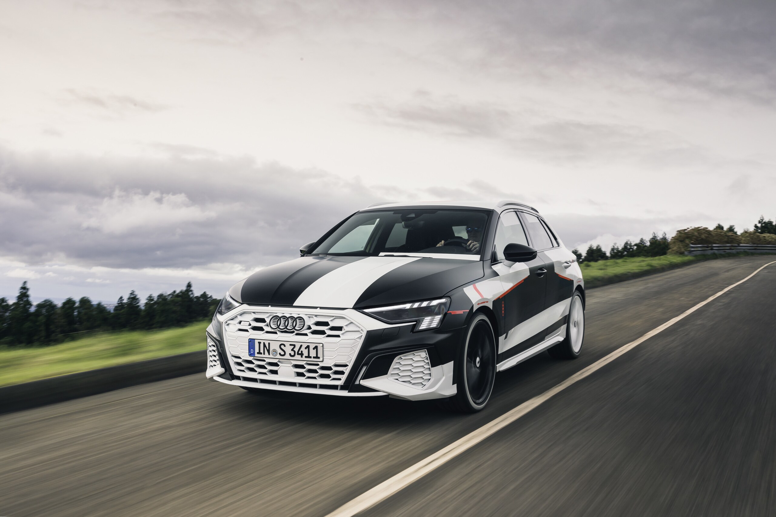Nuova Audi A3 Sportback, prototipo alla prova