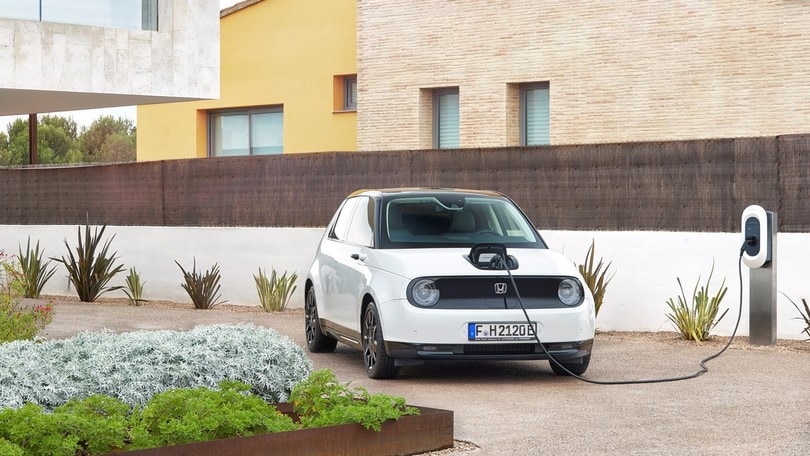 Honda e, la prova - FOTO