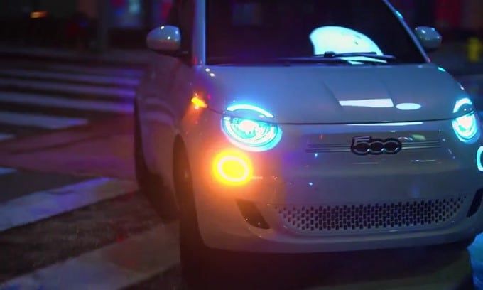 Fiat 500 elettrica Kartell: il video