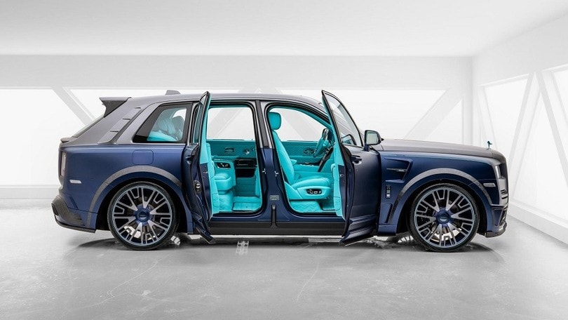 Rolls-Royce Cullinan Coastline, il tuning Mansory FOTO