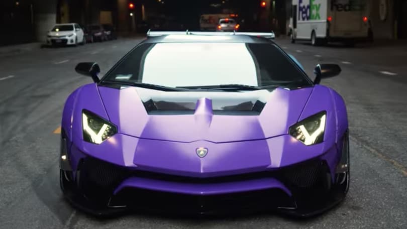 Lamborghini Aventador SV tuning bicolore FOTO