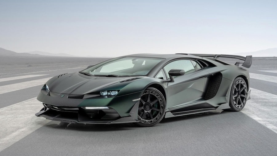Mansory Cabrera, il tuning di razza stravolge Aventador SVJ