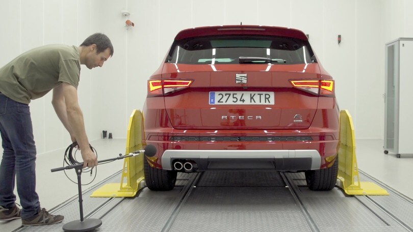 Seat con la camera anecoica perfeziona il comfort acustico