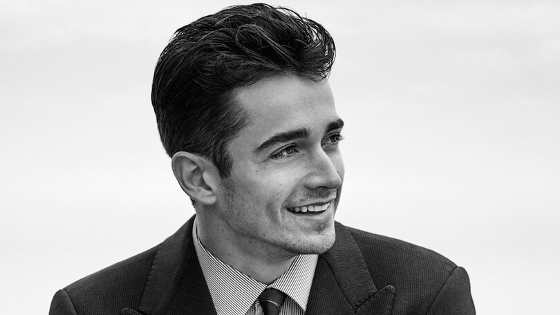 Charles Leclerc è il nuovo testimonial Armani FOTO