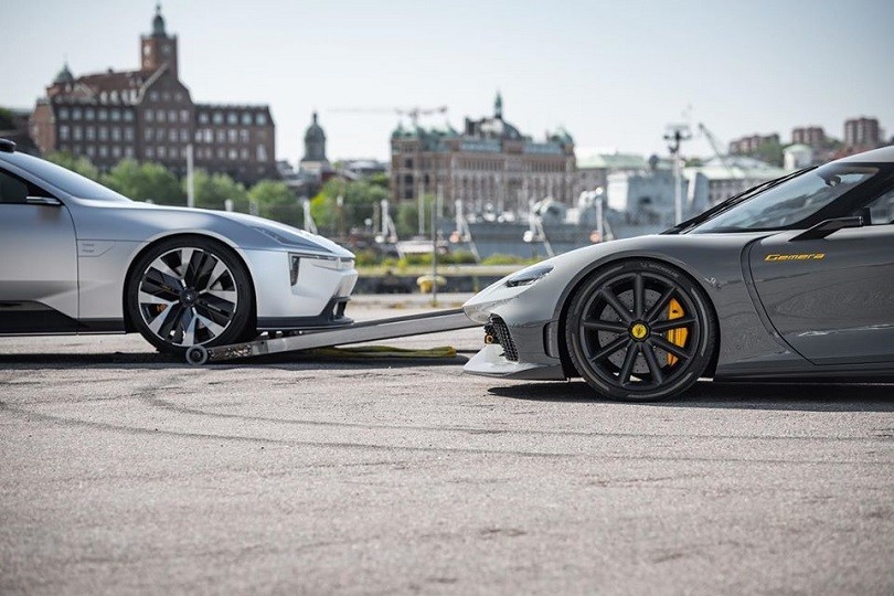 Koenigsegg e Polestar, i social anticipano la collaborazione