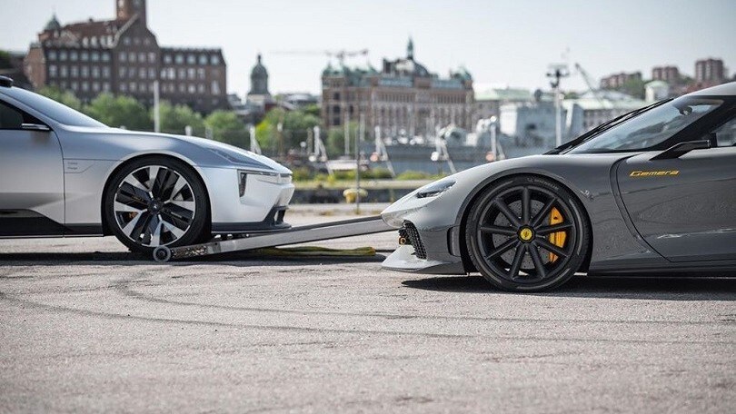 Koenigsegg e Polestar, i social anticipano la collaborazione