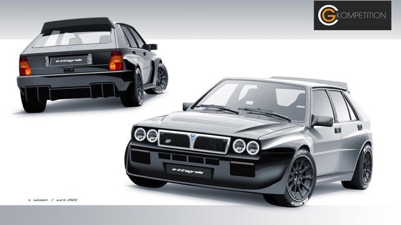 Lancia Delta Integrale elettrica, in Francia osano!