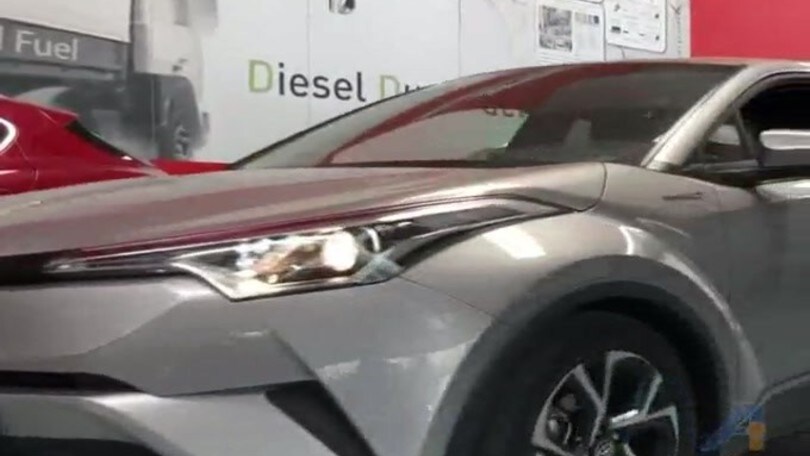 Toyota C-HR Hybrid a metano VIDEO