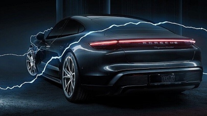 Porsche Taycan by Techart: LE FOTO