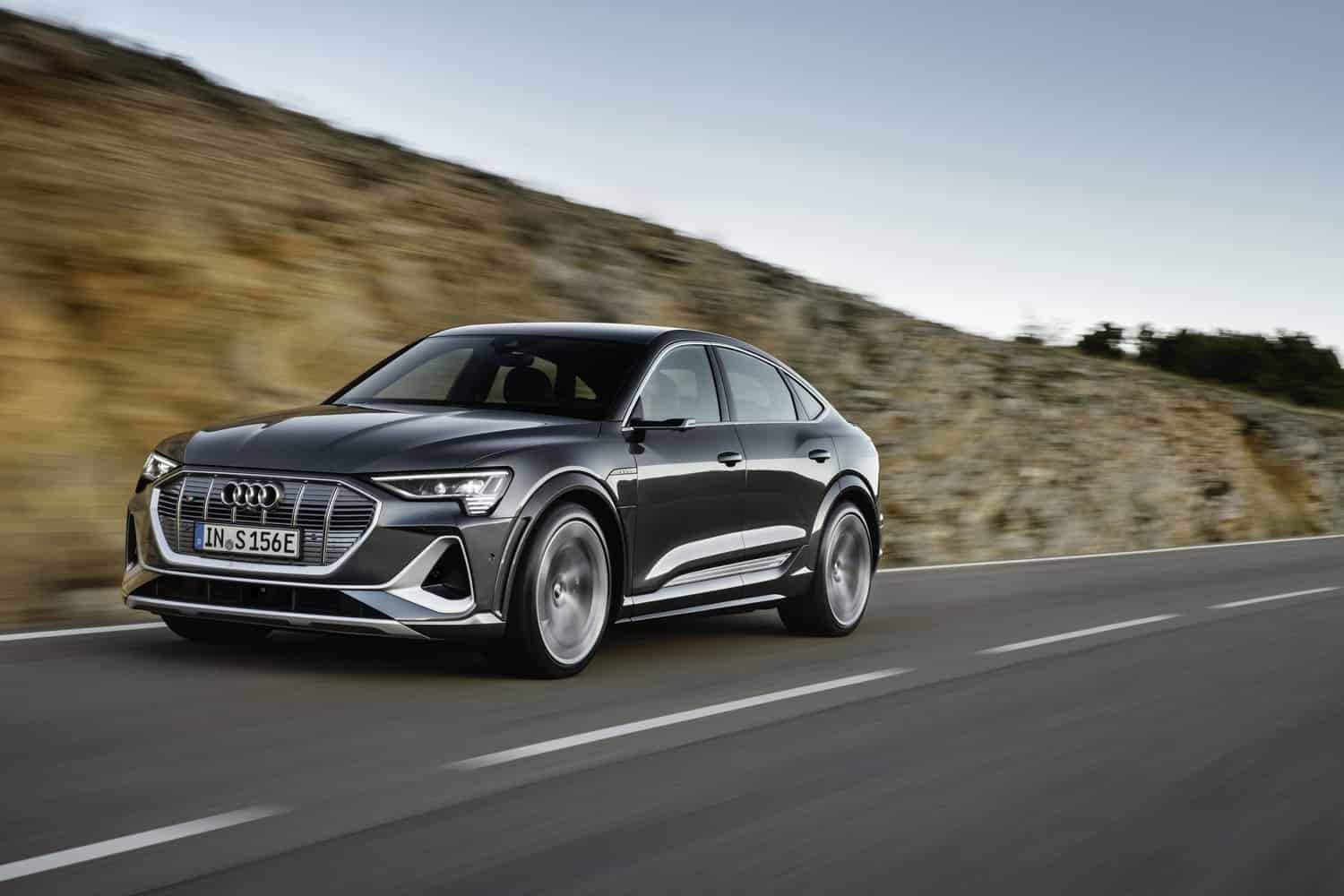 Audi e-tron S cala la tripletta dei motori elettrici