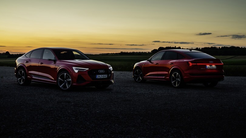 Nuova Audi e-tron S Sportback: le foto