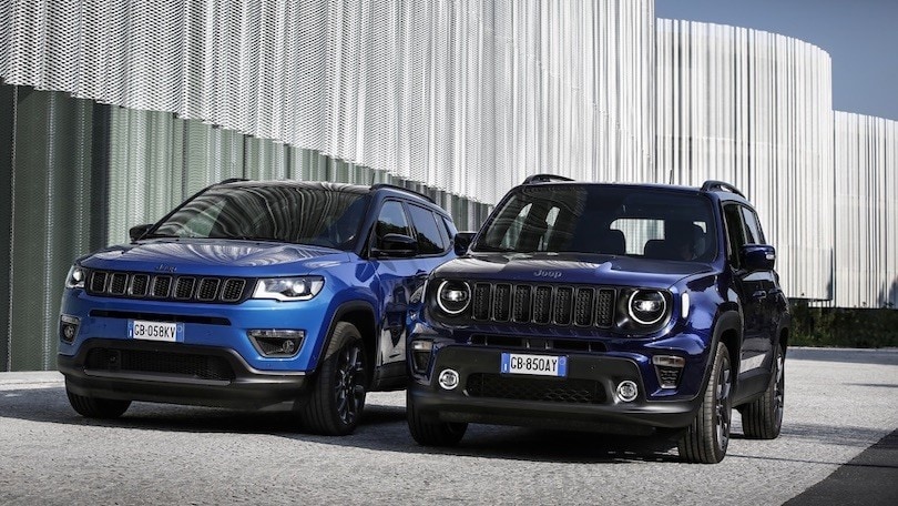 Jeep Compass e Renegade ibride plug-in: foto