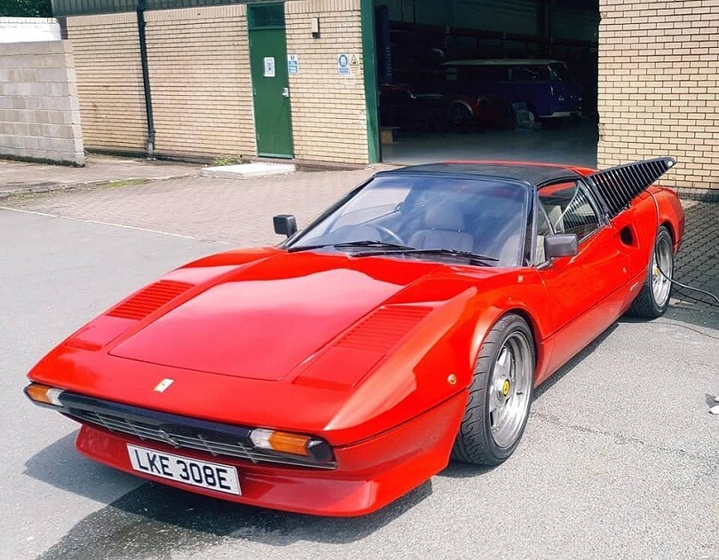Ferrari 308GTE, la berlinetta GT diventa elettrica