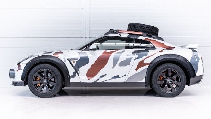 Nissan GT-R diventa Godzilla 2.0 FOTO