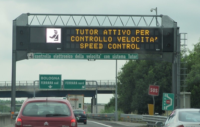 Tutor in autostrada: ecco dove trovarli sulle strade d'Italia