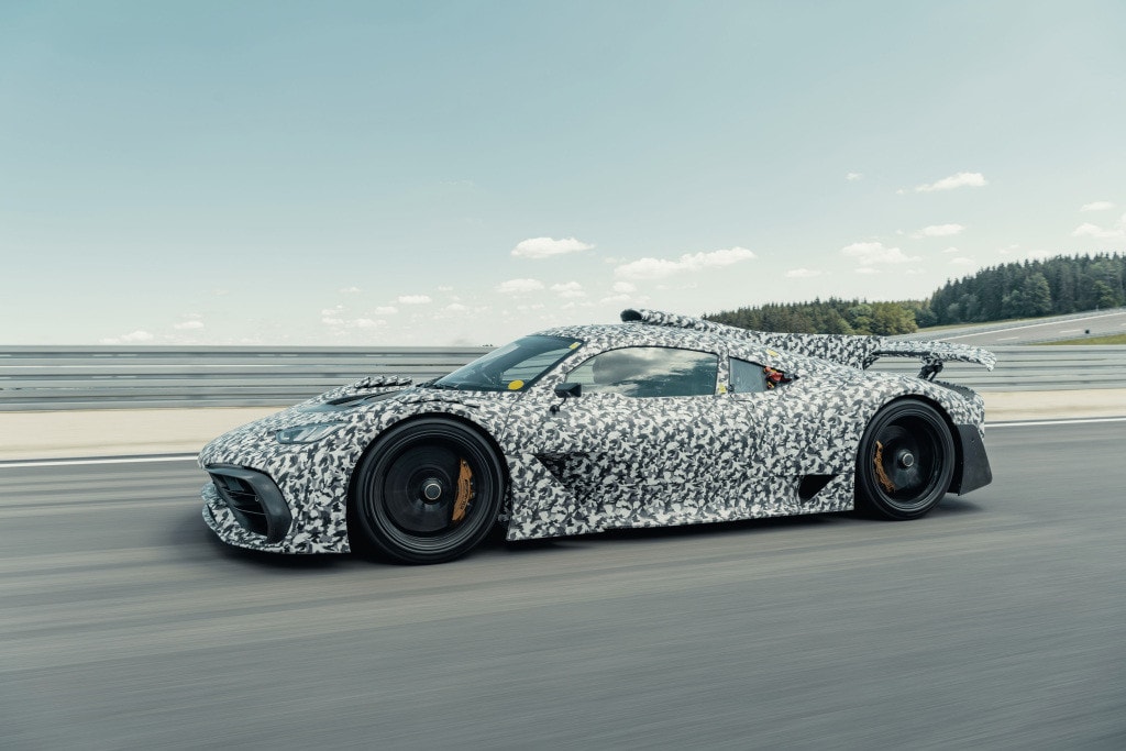 Test Mercedes-AMG ONE VIDEO